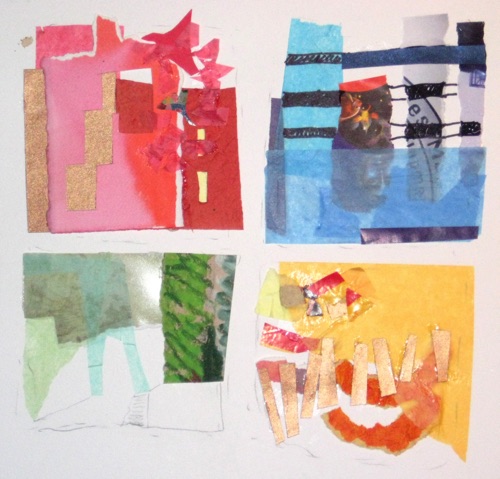 Venice Bricole;
Collage, 2010;
Overall 11.5 x 11.5 in. Venice Bricole;
Collage, 2010;
Overall 11.5 x 11.5 in.